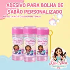 Adesivos Para Bolha de Sabão Personalizados