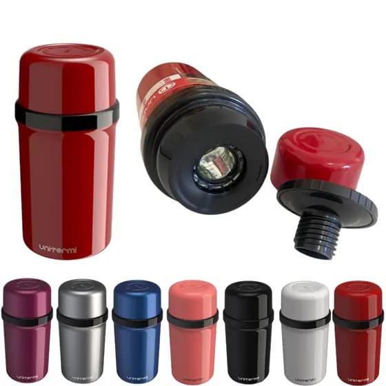 Garrafa Térmica Unitermi Fano 250 ml e 400ml - Café - Chá - Ampola vidro.