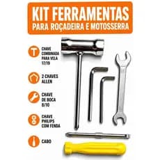 Kit Ferramentas para Roçadeiras e motoserras gasolina