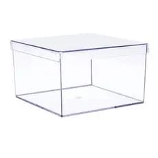 Caixa Acrílico - Lembrancinha - 5 Unidades - Caixa 14x14
