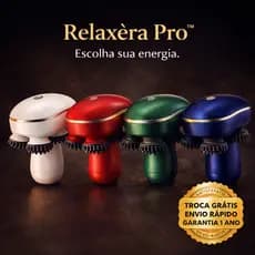 Massageador Elétrico Recarregável 4 Cabeças 96 Nós Silicone Relaxèra Pro™ Alívio Muscular