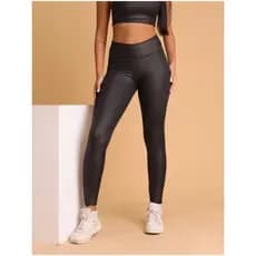 Calça Cirré Feminina Cintura Alta – Efeito Brilho Molhado | Estilo e Conforto em Alta Definição