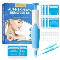 Kit De Remoção De Etiquetas De Pele , Corretor De 2 Em 1 Para Caneta Automáticas Seguras Com 40 Faixas De Borracha De 2-