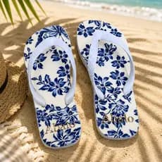 CHINELO SANDALIA FEMININO FLORAL CASUAL