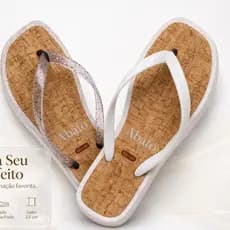 Chinelo Feminino Salto Baixo Confortável Massageador Anatômico Casual Macio Antiderrapante Leve 33 ao 40