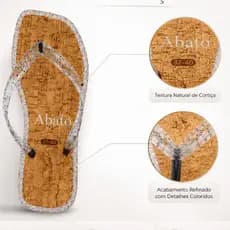 Chinelo Feminino Confortável Rasteirinha 33-40 Macia Solado Antiderrapante Massageador Casual Moderno