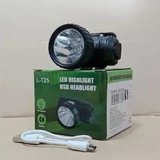 Lanterna de Cabeça Mini Recarregável Usb Luz Forte Longo Alcance para Pescaria, Caminhada, Camping, Manutenção