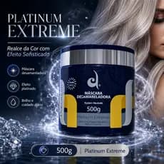 Máscara Desamareladora Dueethum 500g – Efeito Platinado para Cabelos Loiros