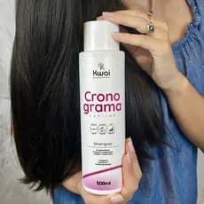 Shampoo Kwai Professional Cronograma 500ml | Fios Limpos e Preparados para Tratamento