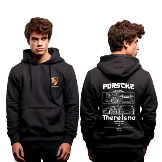 Moletom Canguru Unissex Porsche 911 GT3 RS Lançamento