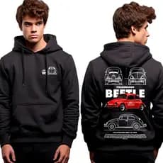 Moletom Casaco Frio Carro Fusca Club Reliquia Novidade Lançamento