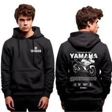 Moletom Casaco Frio Moto Yamaha R3 Luxuosa Lançamento Unissex