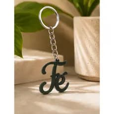 Chaveiro Fé Personalizado | Acessório Religioso | Presente Inspirador | Chaveiro Decorativo