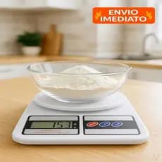 Balança Digital de Cozinha 10kg Alta Precisão 1g