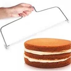 Cortador Nivelador Divisor de Bolo Fio Duplo 31,5CM Artigo de Confeitaria - 1609