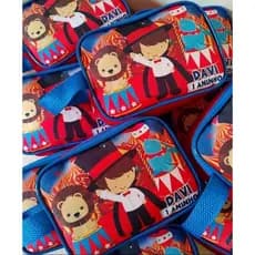 kit 10 lembrancinha necessaire personalizada para aniversário,bolsinha personalizada para aniversário qualquer tema