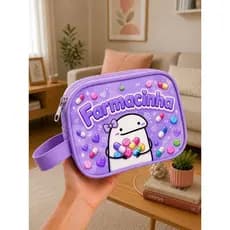 Necessaire Farmácinha fofa flork de bolsa Farmácinha pequena necessaire Farmácinha pequena para medicamentos