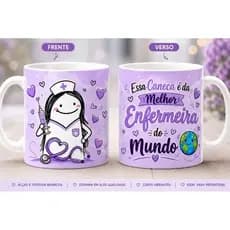 Caneca Melhor Enfermeira do Mundo Caneca flork fofas enfermagem Caneca para Melhor enfermeira