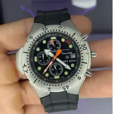 RELOGIO MASCULINO ECO-Drive AQUALAND PROMASTER BJ2040 100% FUNCIONAL AAA+ MYOTA EM AÇO MACIÇO A PROVA D ÁGUA + CAIXA