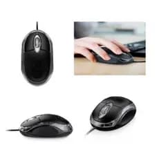 Mouse Classic Optico Porta Usb 2.0/3.0 alto precision 1200 dpi preto
