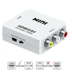 Conversor De Hdmi Para Rca Video Composto Av