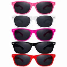 Kit 2 Óculos de Sol Infantil Colorido UV400 Modelo Warfer Fashion Criança Menino Menina