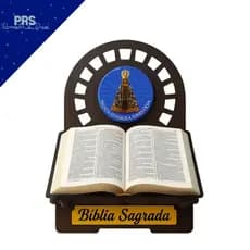 Porta Livro Suporte Para Bíblia Sagrada E Decoração De Mesa E Canto Religioso Personalizado
