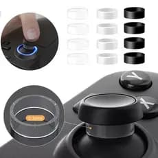 Protetor de Anel de Borracha Elástico Para ROG Ally, 4 Pcs/8, PS5/PS4/Steam Deck Rocker Silicone Ring Cover