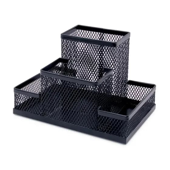 porta coisas para mesa aramado organizador para escritório papelaria