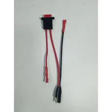 Chicote De Bateria Para Brinquedo Bandeirante , Moto Eletrica E Carrinho Eletrico Com Porta Fuzivel.