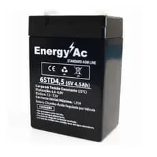KIT 10 BATERIA 6V 4,5AH PARA ILUMINAÇÃO DE EMERGÊNCIA , BALANÇAS , ALARMES , BRINQUEDOS .