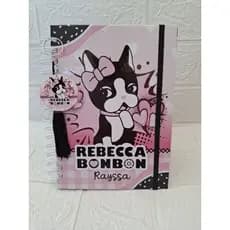 REBECCA BONBON - REBECA BOMBOM - AGENDA - CADERNO UNIVERSITÁRIO - CADERNO DESENHO - CADERNO A5 - PLANNER DE ESTUDOS