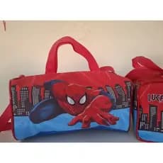 Bolsa Baú Personalizada / Bolsinha festa / Mala festa / Malinha lembrancinha Homem Aranha ou outros temas
