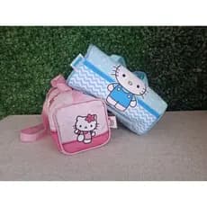 Bolsa Baú Personalizada / Bolsinha festa /Malinha lembrancinha Hello Kitty e Dear Daniel - ou outros temas