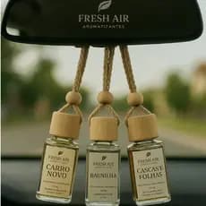Kit Cheirinho para Carro Feminino Premium Importado de Luxo Aromatizante Automotivo Refil