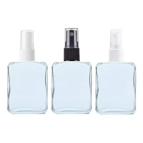 Combo 10 Frascos de Vidro 100ml Vávula Spray