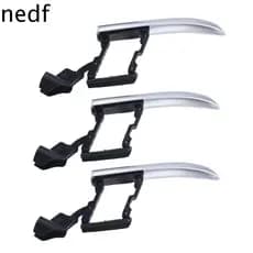 NEDFS 3 Peças De Garras Mecânicas Retráteis , Montagem 3D Transparente , De Lobo Brilhantes , Legais