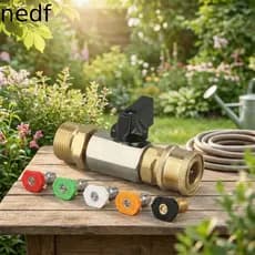 Kit De Válvula De Esfera Para Lavadora De Alta Pressão NEDFS , Interruptor De Mangueira Elétrica M22 14 Mm 4500 PSI , Re