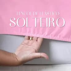 Lençol Solteiro Com Elástico Micropercal 400 fios Extra Macio