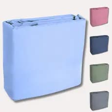 Lençol 400 Fios com Elástico Avulso fáceis de lavar não amassam Cama Solteiro Casal Queen Micropercal