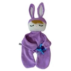 Naninha Para Bebê Com Porta Chupeta em Tecido Plush Extra Macio