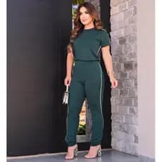 Conjunto Feminino Casual em Moletinho De Algodão Premium Calça Blusa Cores Primavera Verão 2025 Roupa Feminina 2025
