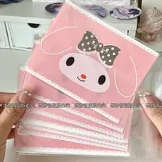 Steve 50pcs Saco De Embalagem De Melodia Rosa Para Presente Auto-Selante