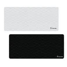 Mouse Pad Gamer Extra Grande 90x40 Deskpad Ergonômico Speed Preto Branco Onda Oriental - Titorion