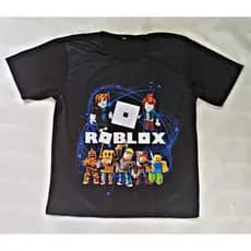 Camiseta Infantil Roblox Camisa Gamer Geek Estampada Menino Menina