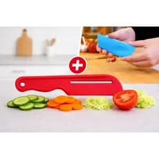 Fatiador de Legumes e Verduras Prático e Descascador De Alho, Descask Maxx