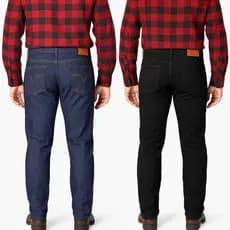 Calça Jeans Masculina Tradicional Barata Trabalho Reforçada