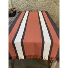 Tapete de Quarto Artesanal 150 x 82 cm Algodão Passadeira para Quarto Tapete Tear