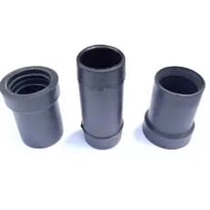 Kit 2 Luvas + 1 Emenda Para Extender Mangueira Saida de Agua
