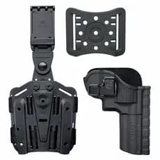 Coldre Revolver 38 Perna Coxa Cintura 6 Tiros Taurus Bélica